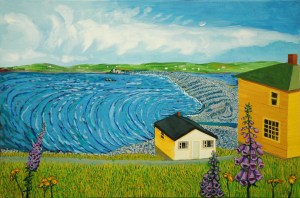 36"x24" Acrylic Painting,  2013